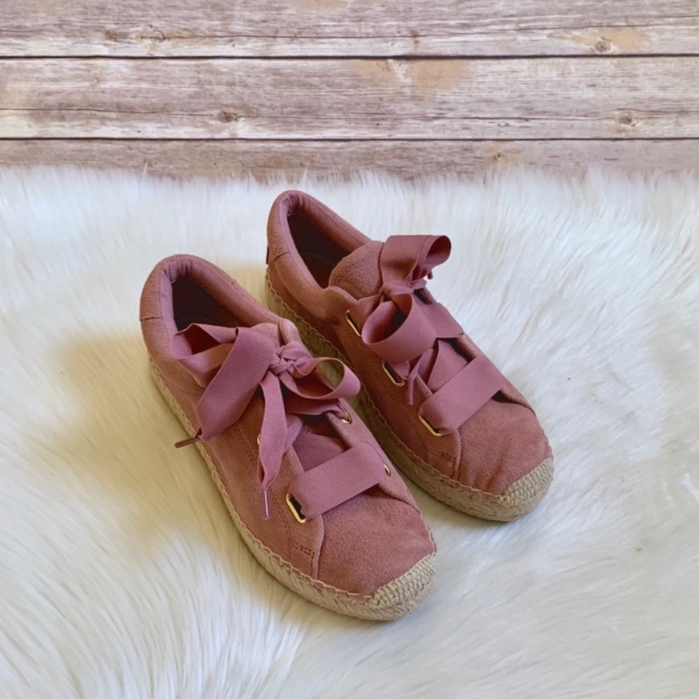 UGG Pink Brianna Espadrille Sneakers - Picture 5 of 8